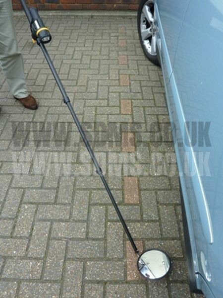 Illuminated Telescopic Inspection Mirror